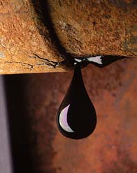 We can recommend corrosion treatments.